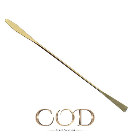 Spatule en métal COD dorée