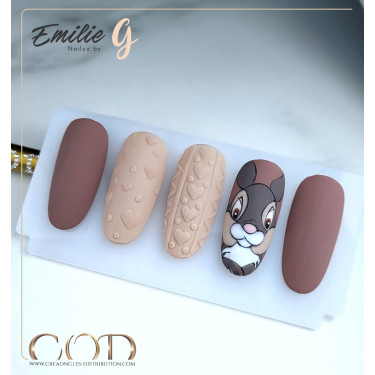 Effet sucre sur tips fait avec le My Color Darkness