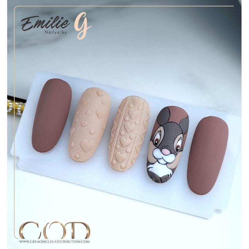 Effet sucre sur tips fait avec le My Color Darkness