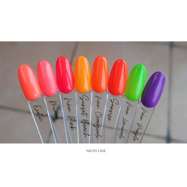 Tips fait avec le Gel couleur Sunrise