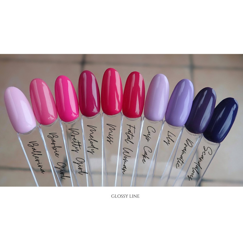 Tips fait avec le Gel couleur Ballerina
