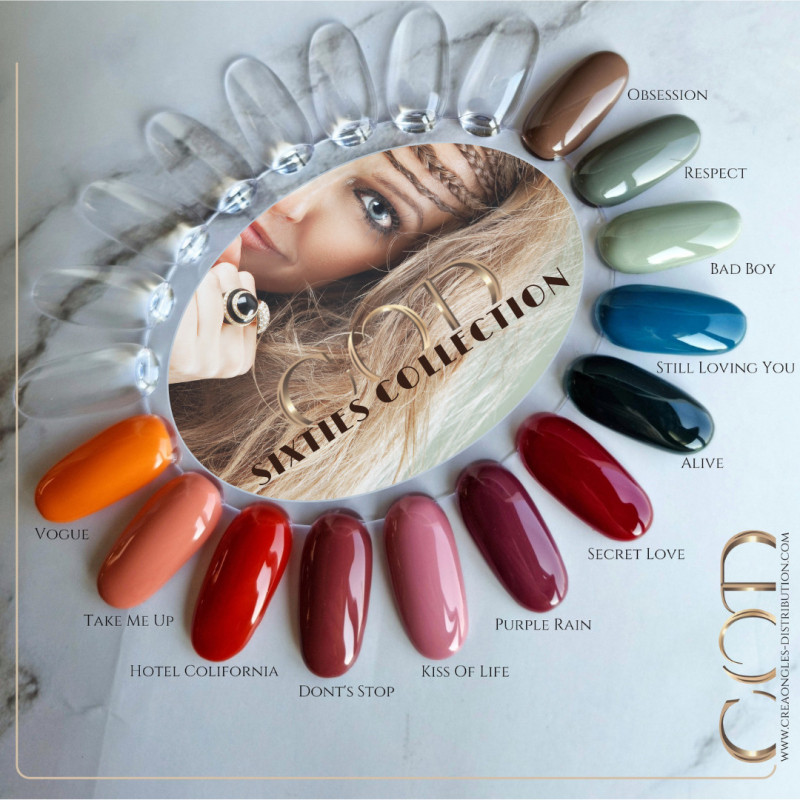 Nuancier fait avec le My Color Bad Boy