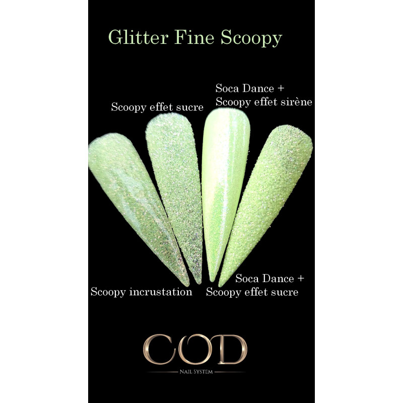 Pop-it fait avec le Glitter Fine Scoopy