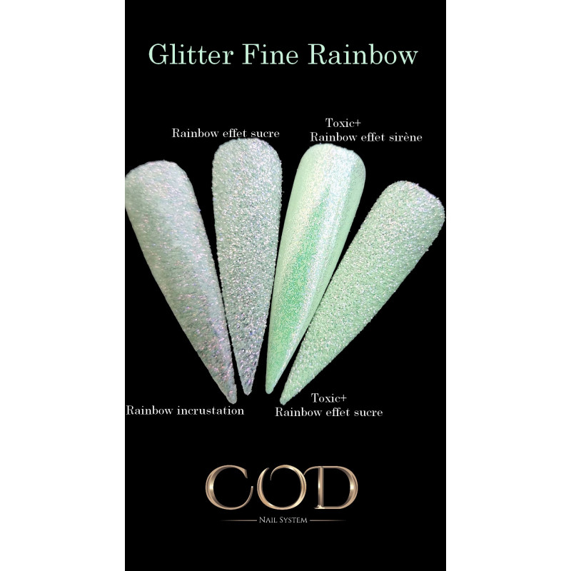 Glitter Fine Rainbow