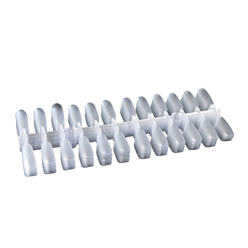 Capsules d'entrainement ovale Clear fond blanc