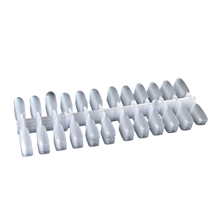 Capsules d'entrainement ovale Clear fond blanc
