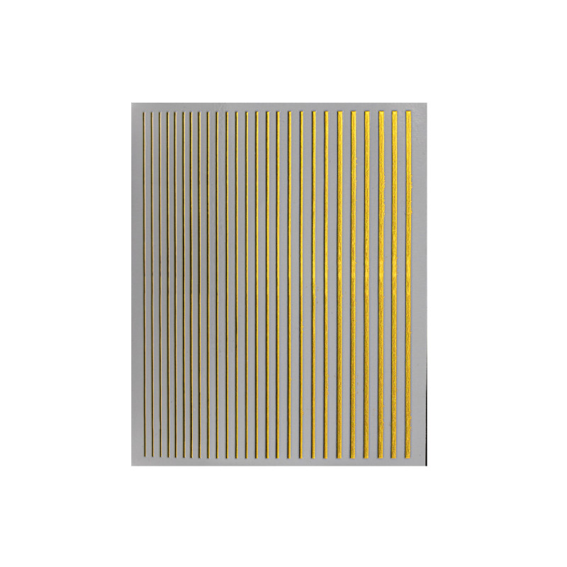 Strip Line flexible or sur fond blanc
