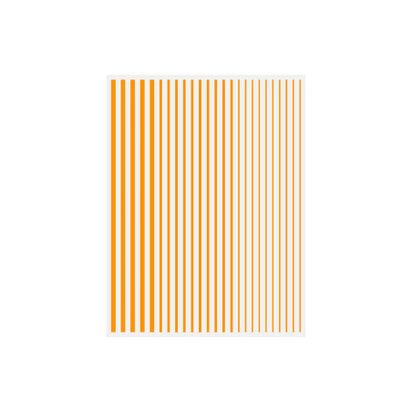 Strip Line Flexible Neon Orange