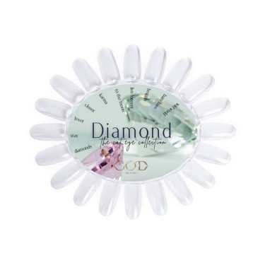 Box Diamond Cat Eye collection & nuancier clear
