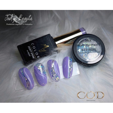 Capsules, paillette et flacon de My Color Don't Speak