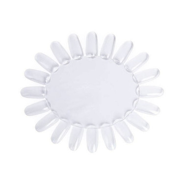 Nuancier transparent pour gel, résine et vernis