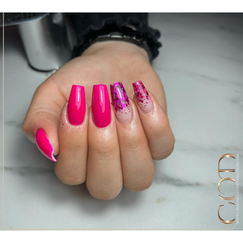 Manucure faite avec le Mix Rosa