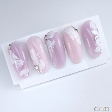 Capsules faites avec le Rubber Base Candy Violet