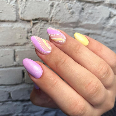 Oval fait avec le My Color Holiday
