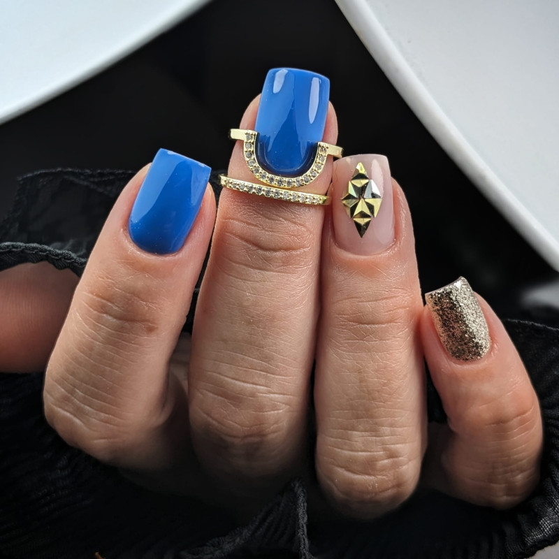 Nail art fait avec le My Color Billie Jean