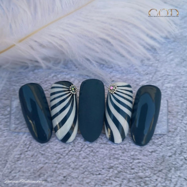 Capsules faites avec le Art Line Blue
