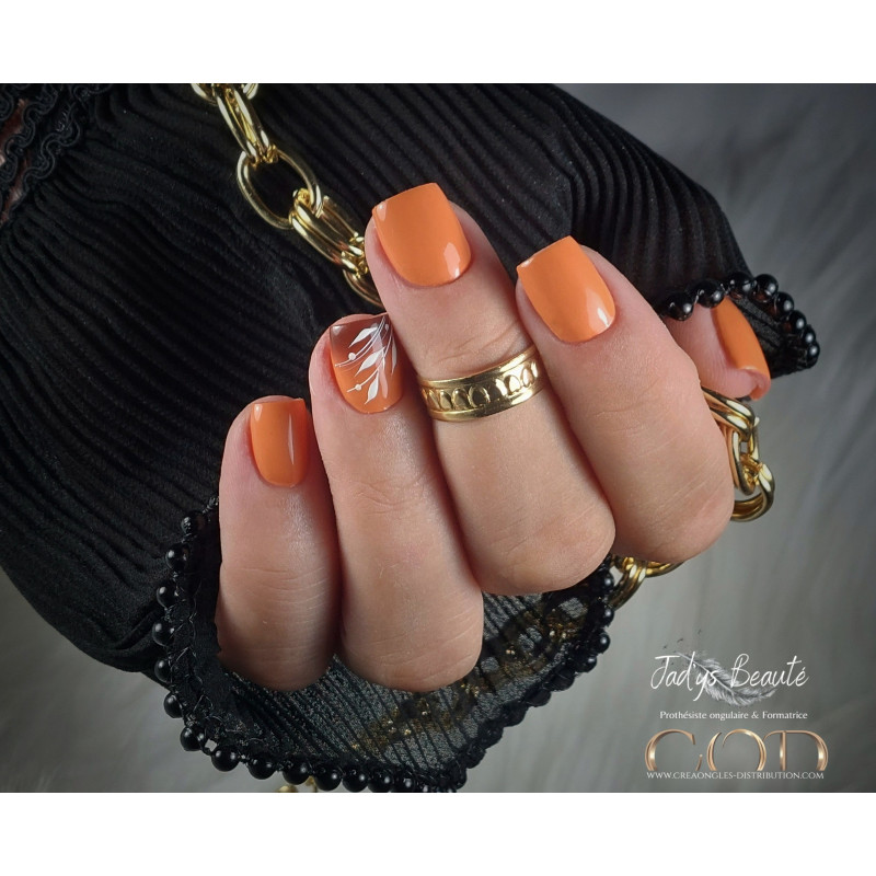 Square fait avec le Art Line Rust Orange