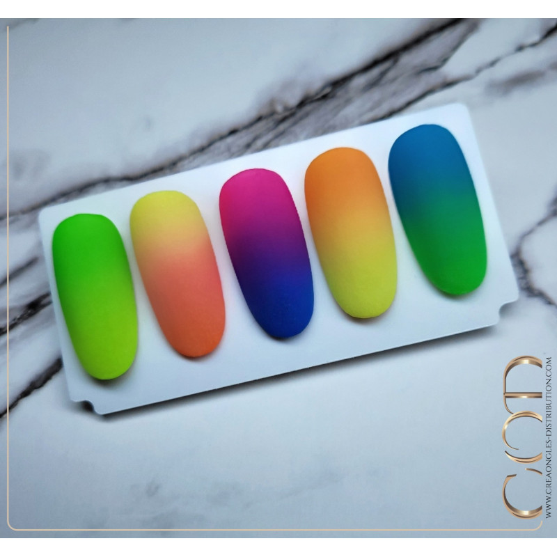 Capsules faites avec le Box Caliente Collection &nuancier