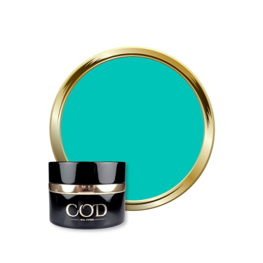 Gel de color menta
