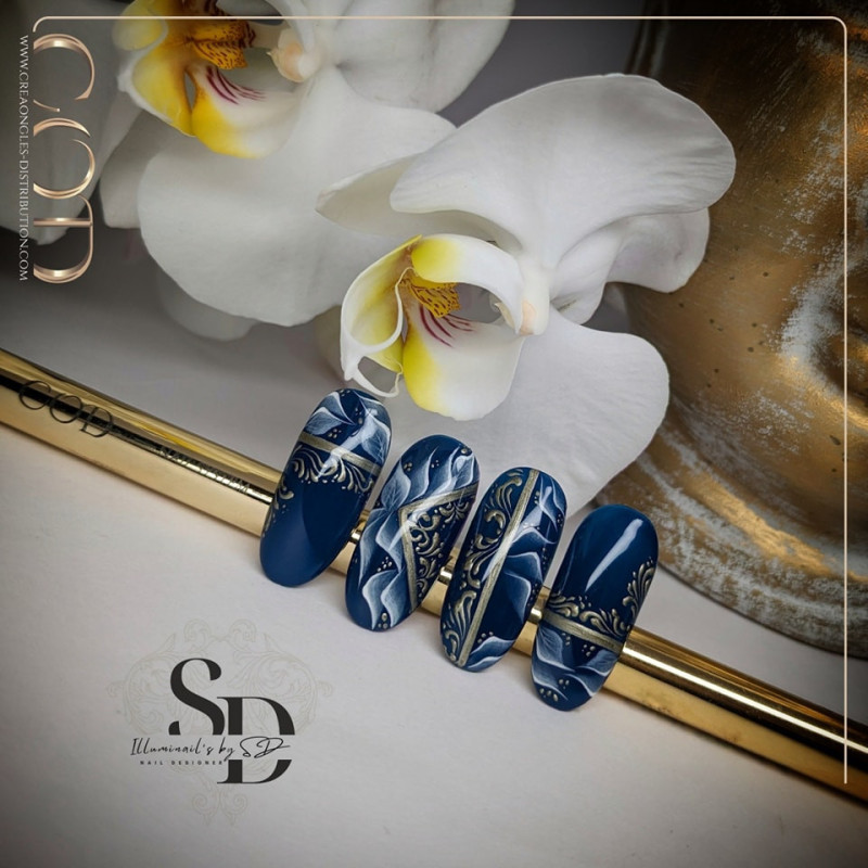 Nail art sur capsules fait avec le My Color Allure