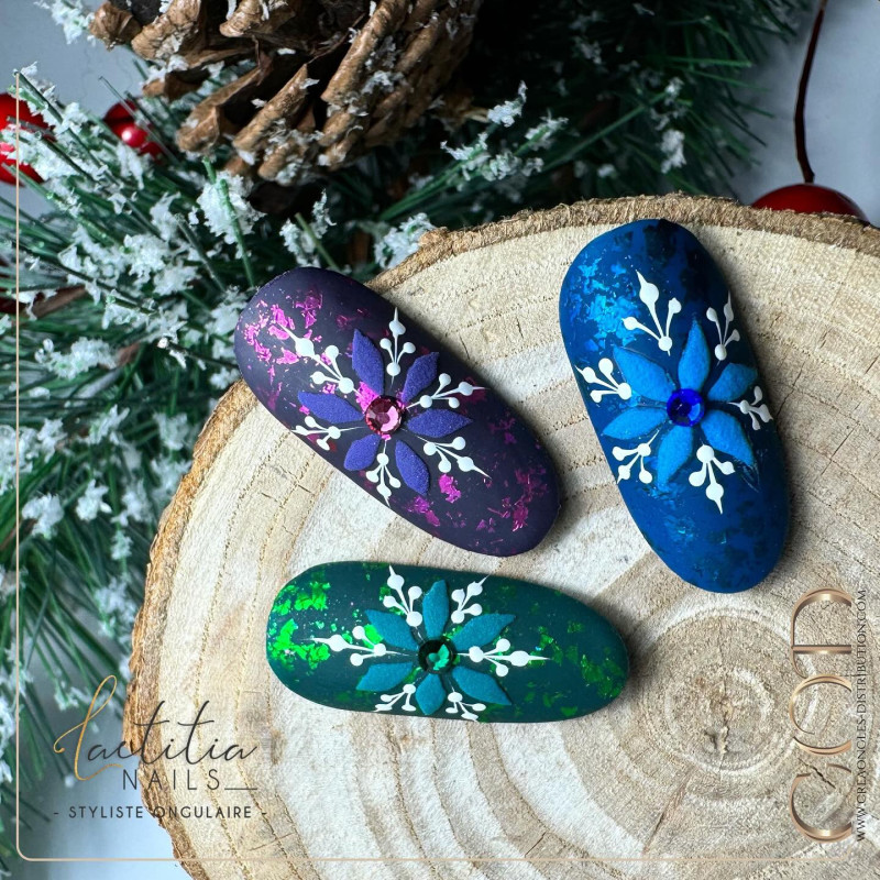 Capsule fait avec le Flakes Emerald 