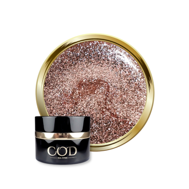 Pot et pastille de Gel couleur Pinky Gold