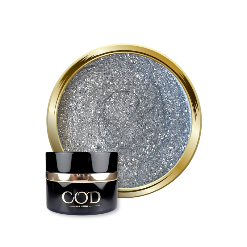 Pot et pastille de Gel couleur Silver Time