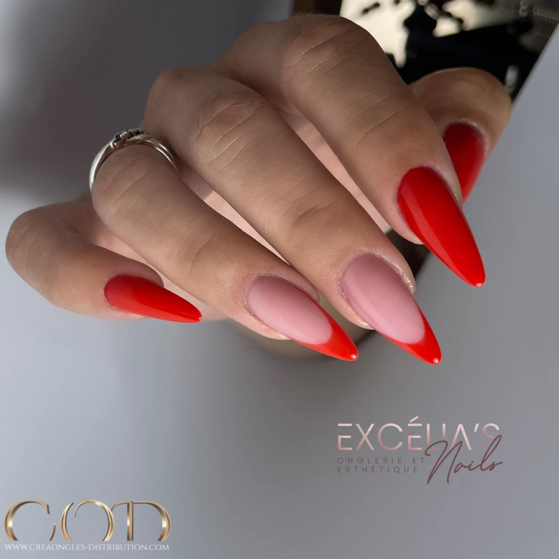 French faite avec l'Acrygel Cover Natural
