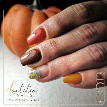 Nail art fait avec le My Color Flashback