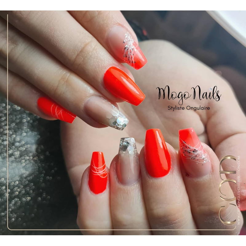 Nail art fait avec le My Color Colifornia