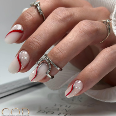 Effet marbre fait avec le My Color Little Red 