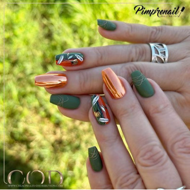 Almond faites avec le My Color Military