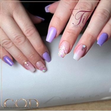 Nail art fait avec le My Color Lola