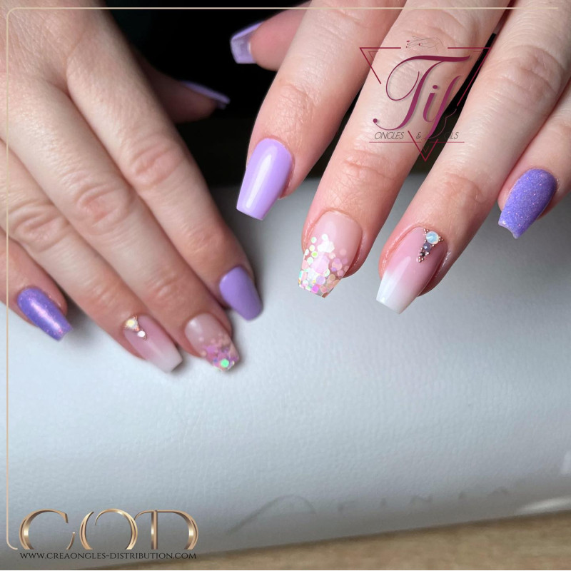 Nail art fait avec le My Color Lola