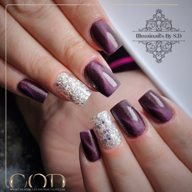Nail art fait avec le O Shinning No Way 