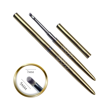 Brush Line Diamond Ombre