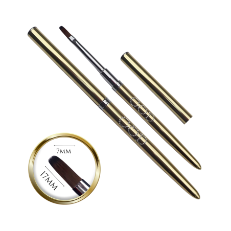 Brush Line Diamond Oval N°8