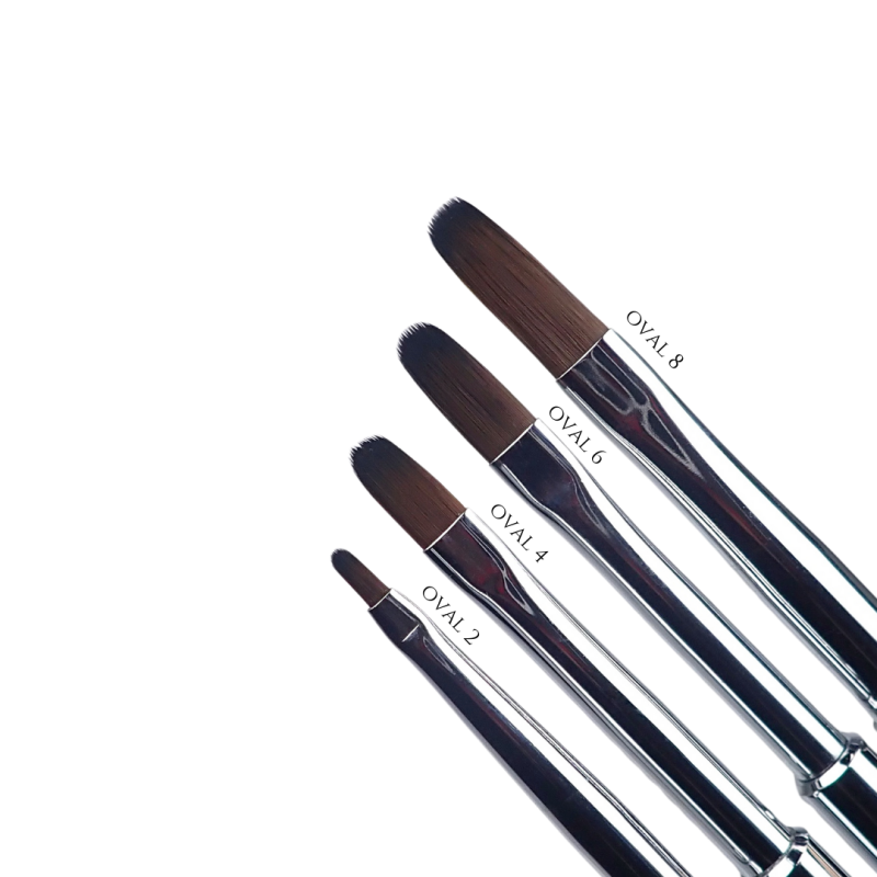 Comparaison avec les autres Brush Line Diamond Oval N°8