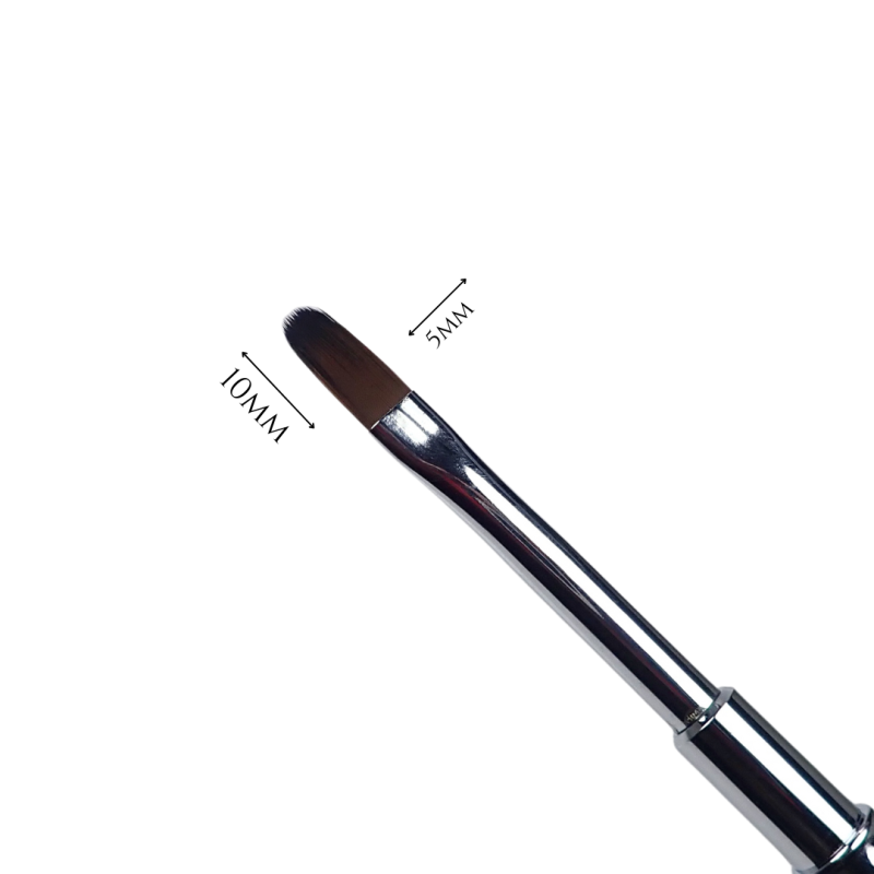 Gros plan sur Brush Line Diamond Oval N°4