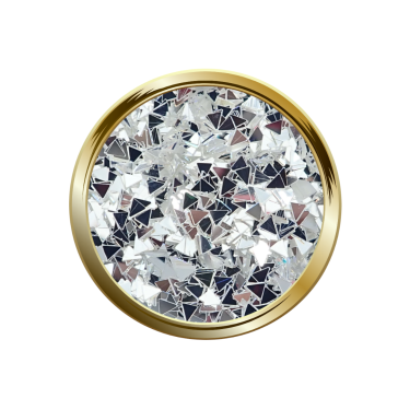 Pastille de Paillettes Triangle Diamond