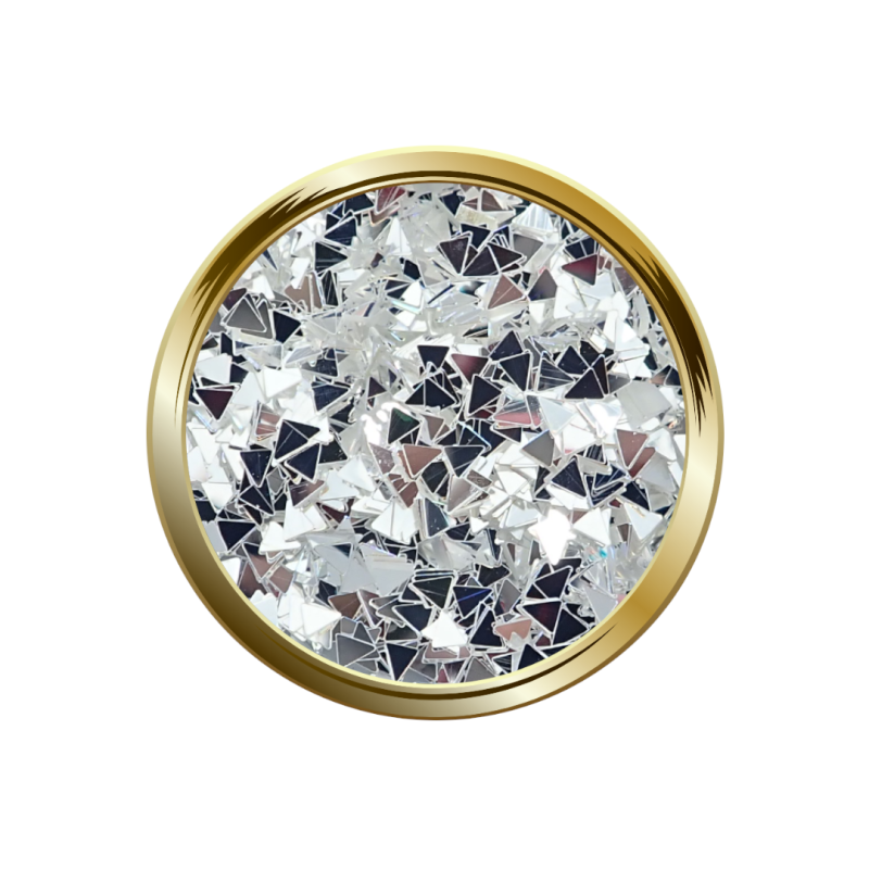 Pastille de Paillettes Triangle Diamond