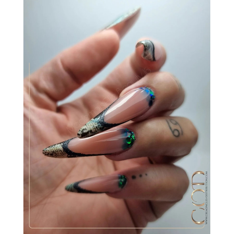 Stiletto fait avec le Mix Shadow