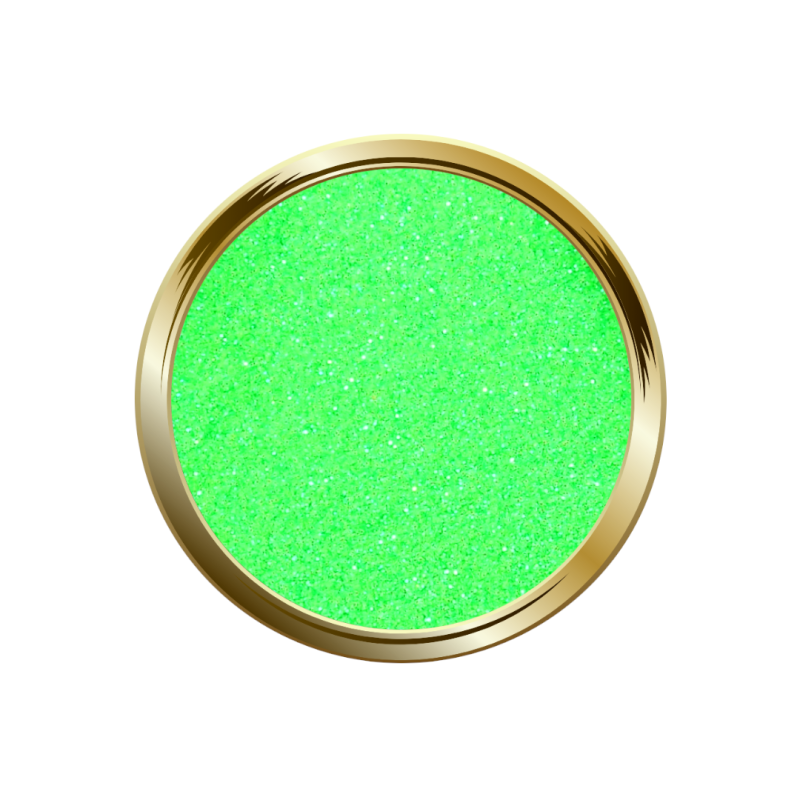 Couleur des Glitter Néon Green