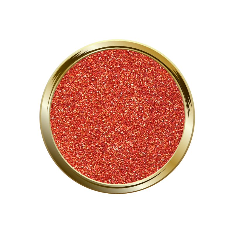 Couleur des Glitter Orange Brown