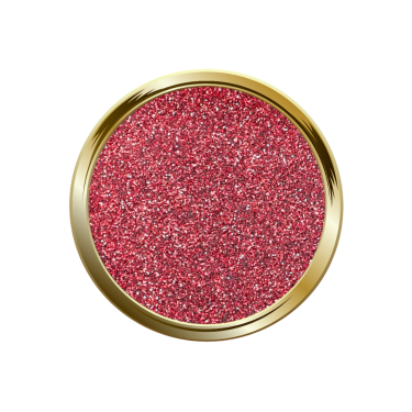 Blown Glitter Red Wine