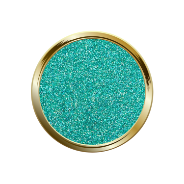 Blown Glitter Sea Blue
