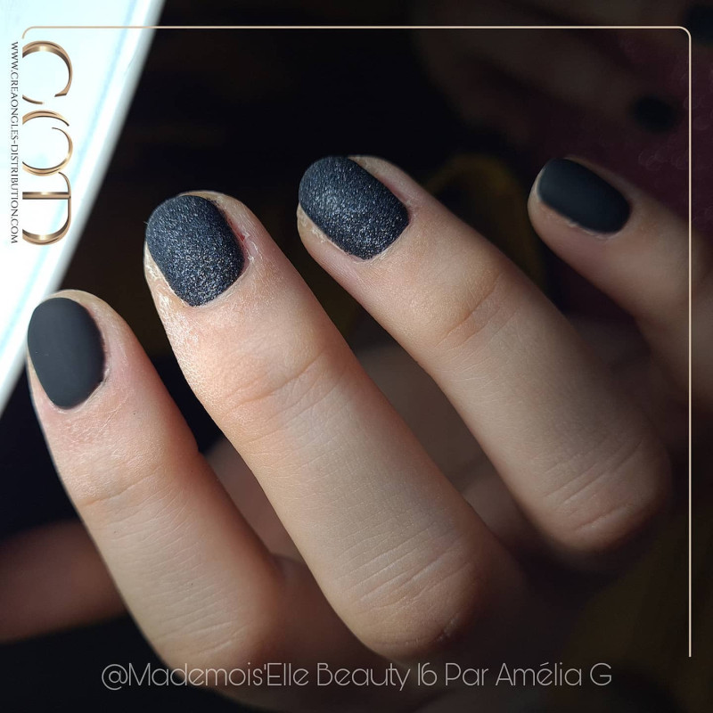 Rond avec les Glitter Holoblack