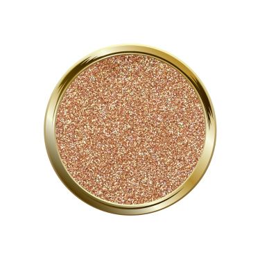 Holocobre con purpurina...