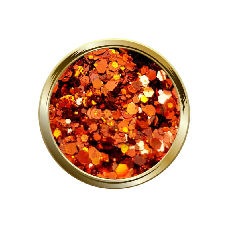 Couleur du MIX orange Brown