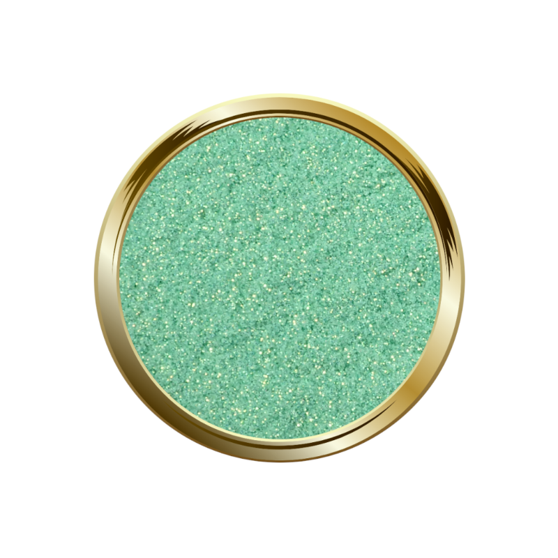 Brillo Soplado Verde Suave